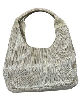 Maxine Couture Mamba Hobo Snakeskin Embossed Handbag